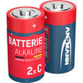 Ansmann alkaline battery, (C), 2 pcs. package (1513-0000)