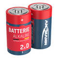 Ansmann alkaline batteries, Mono (D), 2pcs. pack (1514-0000)