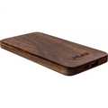 InLine® USB PowerBank 5.000mAh “woodplate“ with LED Display real walnut wood