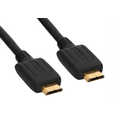 InLine HDMI Mini kabel,  High Speed HDMI kabel, type C M/type C M, vergulde contacten, 1.5m