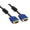 InLine S-VGA kabel,  Premium, zwart, 15HD M/M, 1m