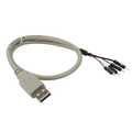 InLine USB 2.0 adapterkabel,  USB stekker A naar pinheader Male, 40cm