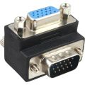 InLine VGA Adaptor 90° 15pin male/female