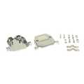 InLine D-Sub cover,  metaal gecoat, 25-pins