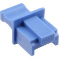 InLine Blindstopjes, voor RJ45 Female, Blauw 100 stuks Blister