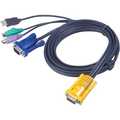 PS/2-USB KVM Cable, Aten USB-PS/2, 2L-5302UP, 1,8m