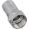 Coax F-Connector male 8.0 mm twist-on