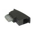 InLine TAE-F adapter,  TAE-F stekker naar RJ11 socket, voor Siemens, Telekom, Hagenuk, enz.