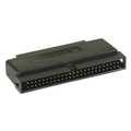 InLine SCSI III adapter,  intern, 50-pins IDC stekkers naar 68-pins mini D-Sub stekker