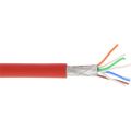 Patchkabel Cat.6(A) S-STP/PiMF, InLine, LSZH 500MHz, rood, 100m