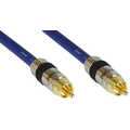 InLine Tulp videokabel en digitale audiokabel,  Premium, vergulde contacten, Tulp M/M, 25m