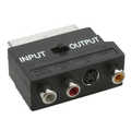 InLine Scart adapter,  scart M naar 3x Tulp en S-VHS video (in/out)