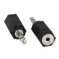 InLine Audio adapter,  2.5mm jack contraplug naar 3.5mm stekker, Stereo