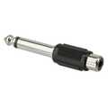 InLine Audio adapter,  6.3mm M naar Tulp Contraplug, mono