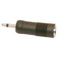 InLine Audio adapter,  3.5mm jack stekker mono naar 1x 6.3mm jack contraplug, Stereo