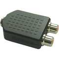 InLine Audio adapter,  3.5mm V mono naar 2x Tulp contraplug