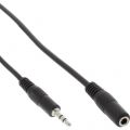 InLine Audiokabel,  3.5mm M/V, Stereo, 1m