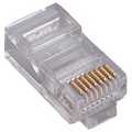 25x RJ45 connector Cat.5e UTP met 50mu goldplating voor patchkabel