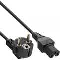 Power Cable Type  angled to C15 straight 3m black