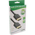InLine Slim Ultra High Speed HDMI Cable M/M 8K4K gold plated black 1,5m
