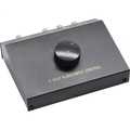 Audio manual selector switch, 4-fold, Cinch and 3.5mm jack
