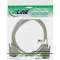 InLine Nulmodem kabel,  DB9 V/V, 2m