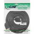 InLine S-VGA kabel,  zwart, 15HD M/M, 10m