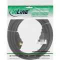 InLine DVI-D kabel,  Premium, 24+1 M/V, Dual Link, verguld, 3m