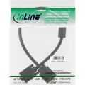 InLine S-VGA kabel,  zwart, 15HD M/M, 0.5m