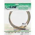 InLine Voedingsadapterkabel,  2x 5.25Inch (13.34cm) stekker naar 6-pins PCI-Express stekker, 0.3m