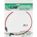 InLine SATA kabel,  met vergrendeling,  haaks, 0.3m