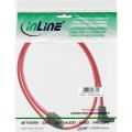 InLine SATA kabel,  met vergrendeling, enkelzijde 90gr haaks, 0.5m