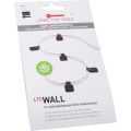 Label-The-Cable Wall, LTC 3110, set of 10 black