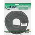 InLine SAT kabel premium,  2x afgeschermd, 2x F-stekker, >85dB, zwart, 10m