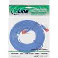 InLine Platte patchkabel,  UTP, Cat. 6, blauw, 15m