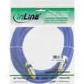 InLine Tulp audiokabel,  Premium, vergulde contacten, 1x Tulp M/M, 0.5m