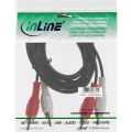 InLine Audiokabel,  2x Tulp M/M, 15m