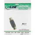 InLine Audio adapter,  Tulp contraplug/contraplug, vergulde contacten