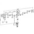 InLine Desktop Bracket for 3x TFT/LCD/LED up to 68cm 27