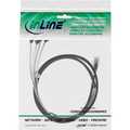 InLine SAS kabel, Mini SAS SFF8087 naar 4x SATA, 1:1, 75cm