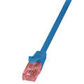 Patch Cable Cat.6 UTP blue 1.5 m LogiLink