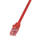 Patch Cable Cat.6 UTP red 3 m LogiLink