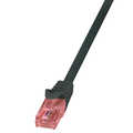 Patch Cable Cat.6 UTP black 7,5 m LogiLink