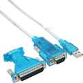 InLine® USB to Serial Adapter Cable USB Type A male to DB9 male 1.8m