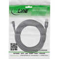InLine® USB 3.2 Gen.1 cable, USB-C angled - USB-A for VR, black, 5m