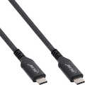 InLine® USB4 Cable, USB-C male/male, 8K60Hz, black, 1.5m