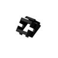 Keystone Insert Zwart voor Simplex SC adapters of Duplex LC adapters