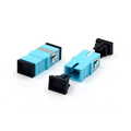 FO adapter SC Simplex  Multimode voor snapin, Aqua