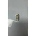 socket LC Duplex beige MM flangeless, ceramic sleeve