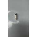 socket LC Duplex beige MM flangeless, ceramic sleeve
